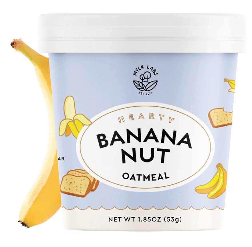 Mylk Labs Oatmeal Banana Nut Six Cups