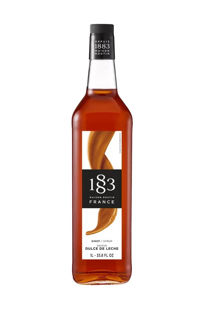 1883 Maison Routin Dulce De Leche Syrup Six 1 Liter Bottles