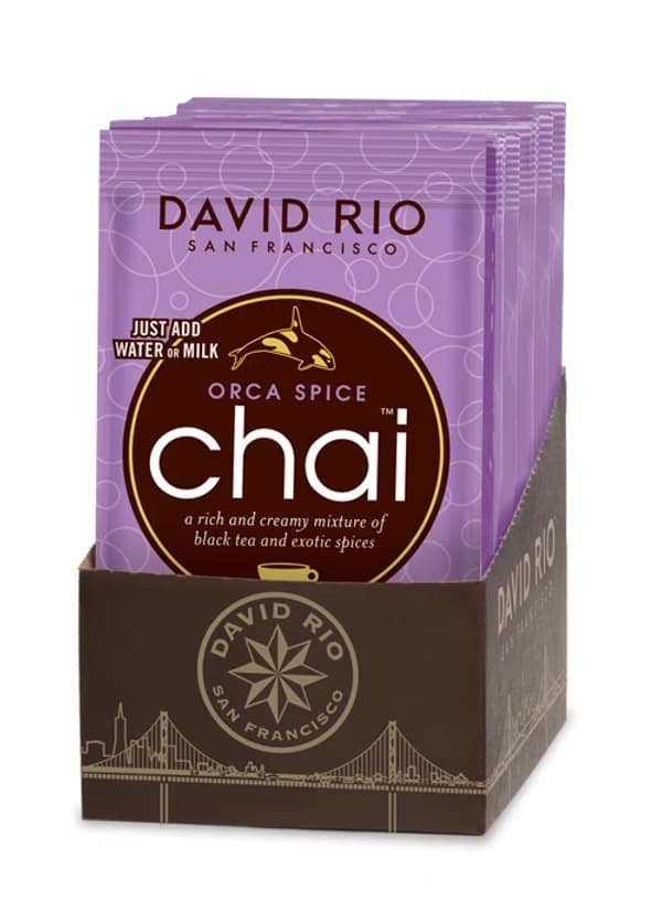 David Rio Orca Spice Chai Sugar Free Single-Serve Packets (48-Count) - Sugar-Free, Retail & To-Go