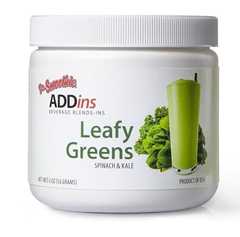 Dr. Smoothie ADDins Unflavored Whey Protein Blend-In, 32 oz Jar (Case of 6) - Boost Any Menu Drink