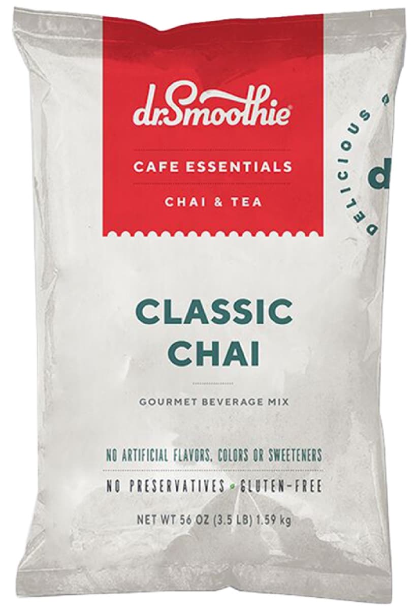 Dr. Smoothie Café Essentials Classic Chai Five 3.5 Lb. Bags