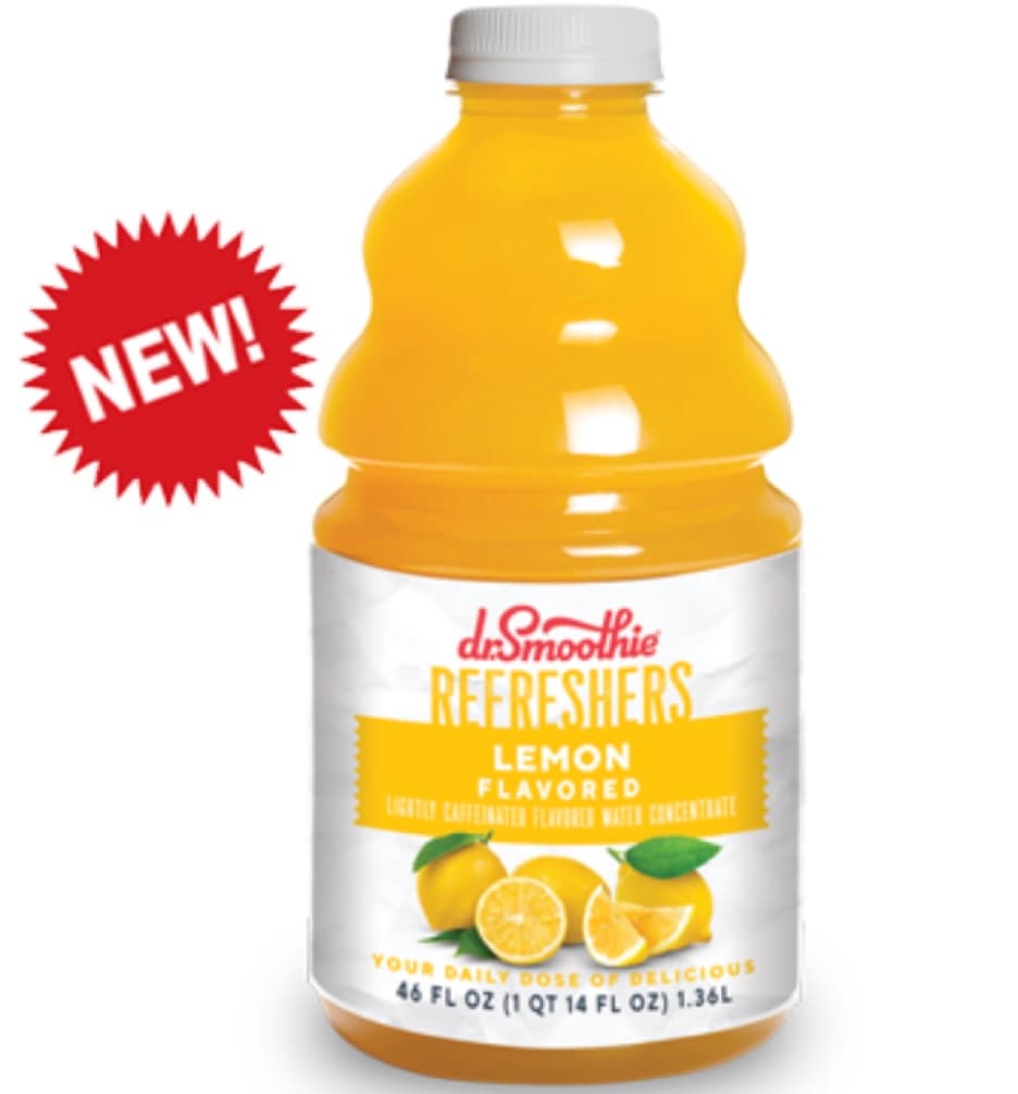 Dr. Smoothie Refreshers Lemon Six 46 Oz. Bottles