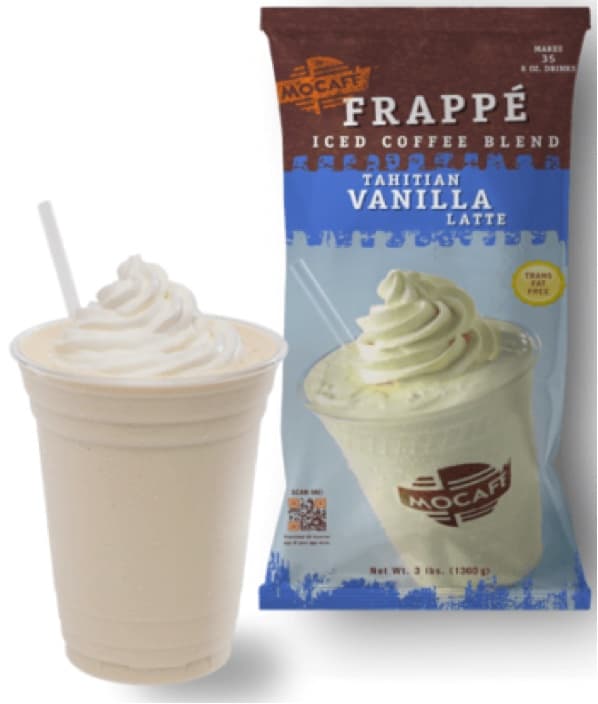 Mocafe Tahitian Vanilla Latte Four 3 lb. Bags