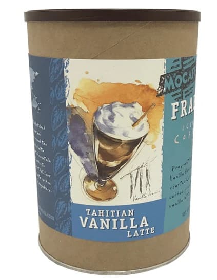 Mocafe Tahitian Vanilla Latte Four 3 Lb. Cans