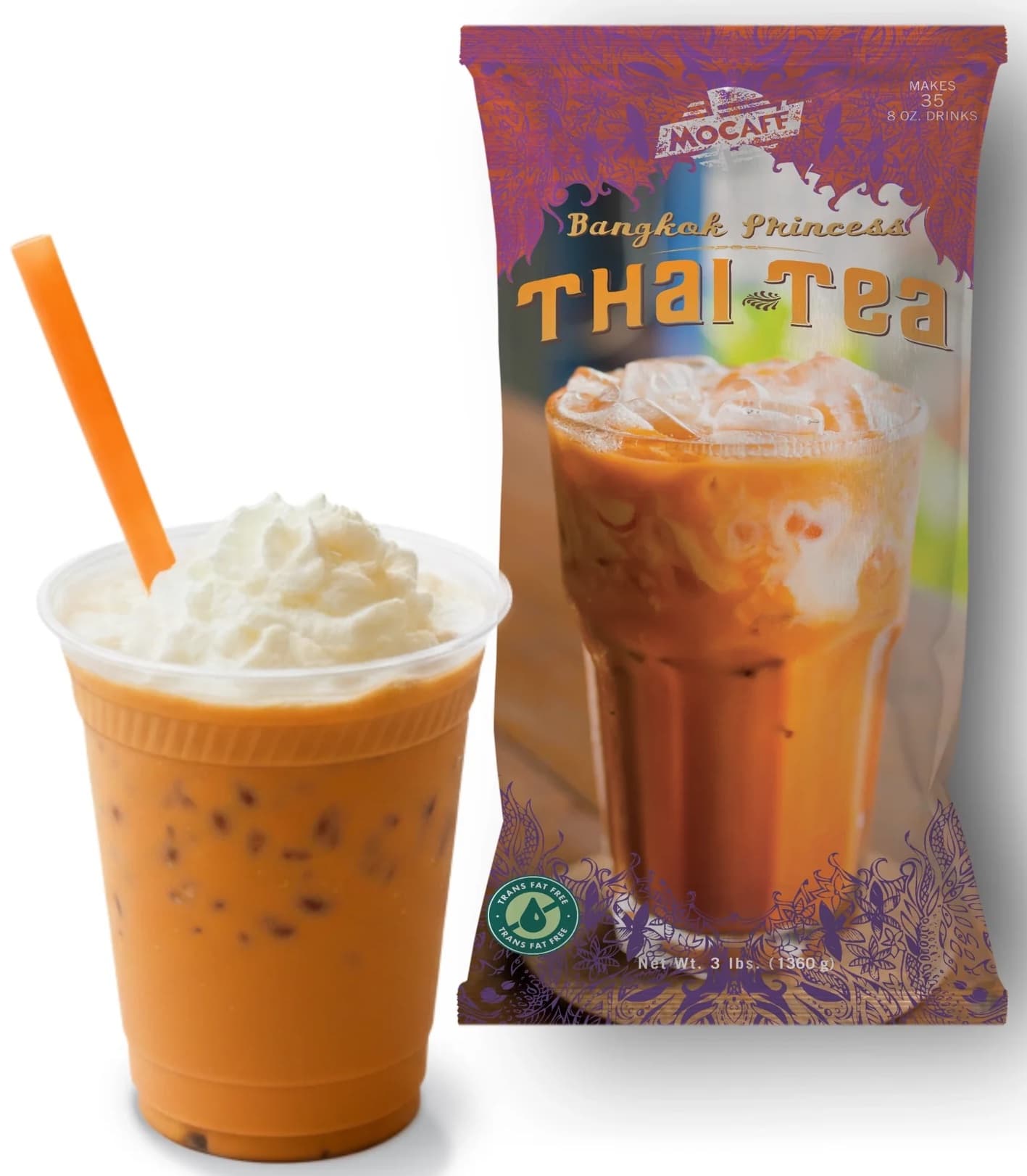 Mocafe Thai Tea Four 3 Lb. Bags