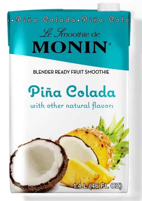 Piña Colada Fruit Smoothie Mix, Six 46 Oz. Cartons